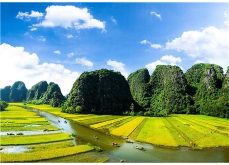 Option 1: Tam Coc - Hoa Lu - Rural Village Max 6- 8 pax/ group