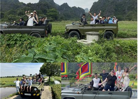 Ninh Binh Jeep Full Day Tour Start From Hanoi Daily $ 98 / person